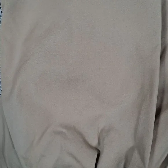 Brooks Brothers Windbreaker Lined Jacket Mens 42 Beige Harrington BomberGolf